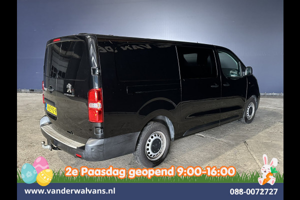 Peugeot Expert 2.0 BlueHDI 123pk Automaat L3H1 Dubbele Cabine Euro6 Airco | 6-Zits | Camera | Navigatie Head up Display, Apple Carplay, Android Auto, cruisecontrol, Trekhaak, Parkeersensoren