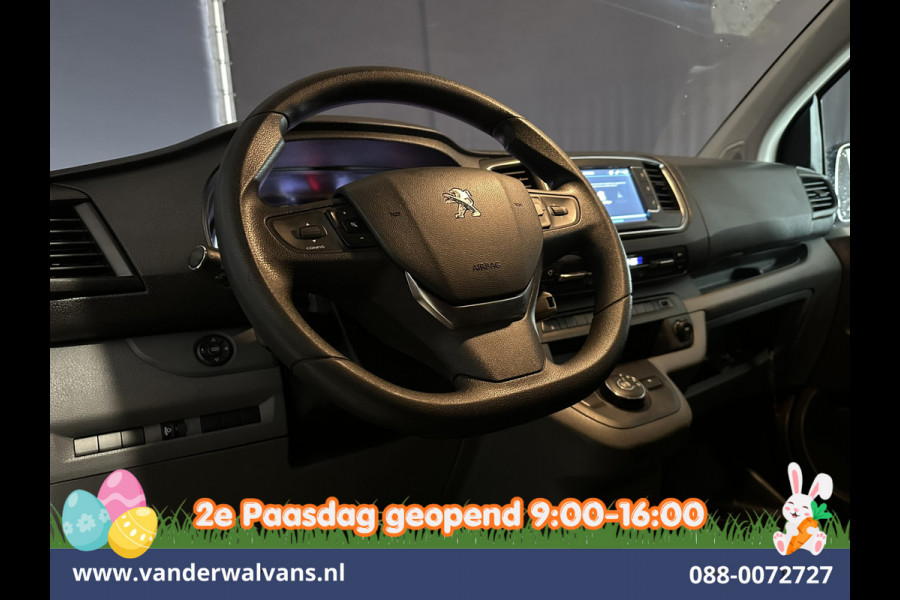 Peugeot Expert 2.0 BlueHDI 123pk Automaat L3H1 Dubbele Cabine Euro6 Airco | 6-Zits | Camera | Navigatie Head up Display, Apple Carplay, Android Auto, cruisecontrol, Trekhaak, Parkeersensoren