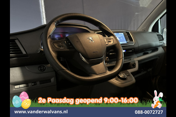Peugeot Expert 2.0 BlueHDI 123pk Automaat L3H1 Dubbele Cabine Euro6 Airco | 6-Zits | Camera | Navigatie Head up Display, Apple Carplay, Android Auto, cruisecontrol, Trekhaak, Parkeersensoren