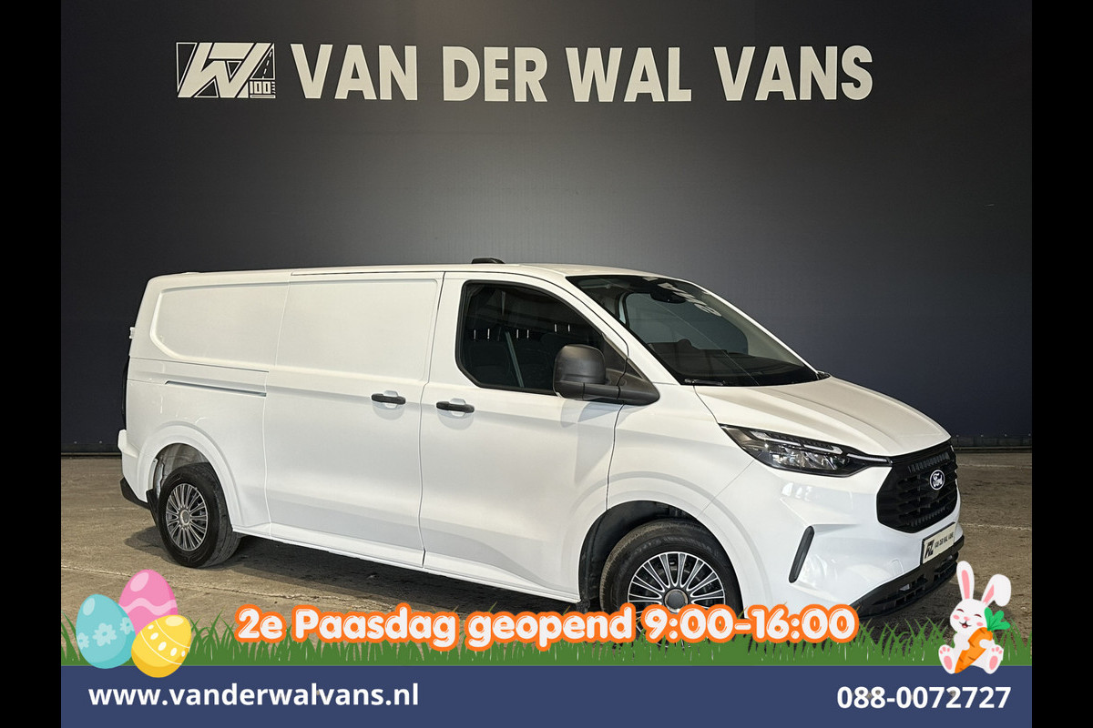 Ford Transit Custom 2.0 TDCI 136pk L2H1 Euro6 Airco | Camera | LED | Apple Carplay | Cruisecontrol Android Auto, Verwarmde voorruit, Parkeersensoren, Bijrijdersbank, 2800kg trekvermogen
