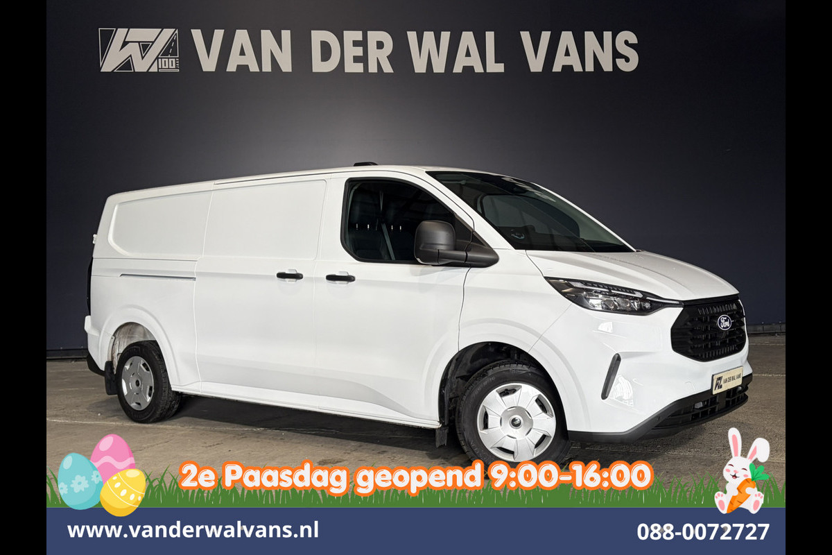 Ford Transit Custom 2.0 TDCI 136pk L2H1 Fabrieksgarantie Euro6 Airco | Camera | Apple Carplay | LED Cruisecontrol, Android Auto, Verwarmde Voorruit, Parkeersensoren, Bijrijdersbank