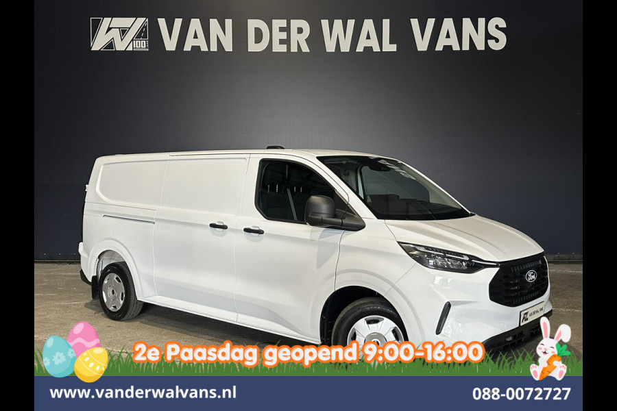 Ford Transit Custom 2.0 TDCI 136pk L2H1 Euro6 Airco | Camera | LED | Apple Carplay | Cruisecontrol Android Auto, Verwarmde Voorruit, Parkeersensoren, Bijrijdersbank, 2800kg trekvermogen