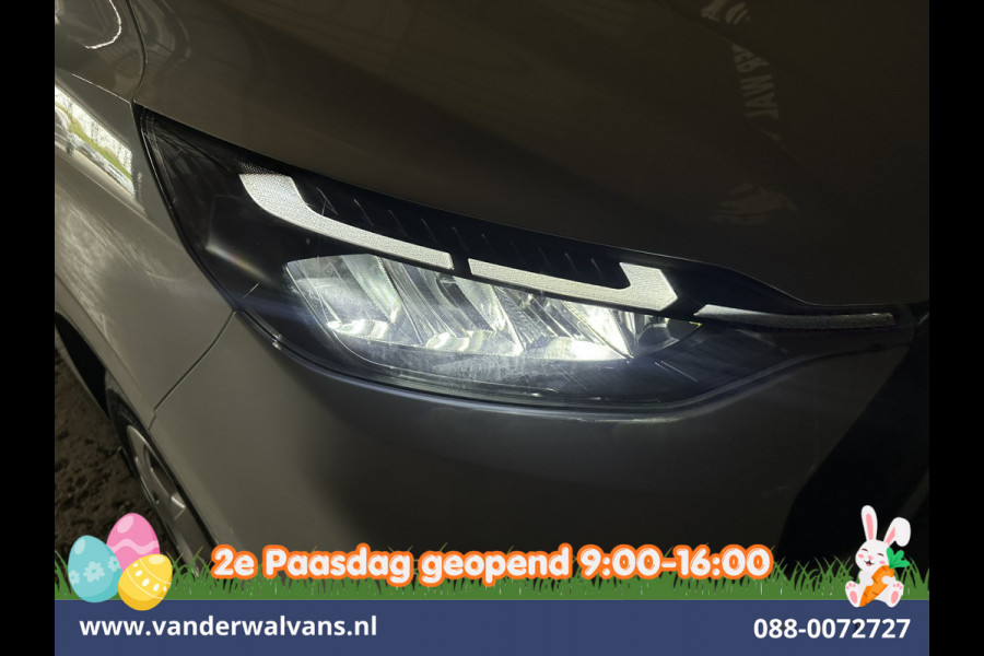 Ford Transit Custom 2.0 TDCI 136pk L2H1 Euro6 Airco | Camera | LED | Apple Carplay | Cruisecontrol Android Auto, Verwarmde Voorruit, Parkeersensoren, Bijrijdersbank, 2800kg trekvermogen