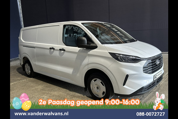 Ford Transit Custom 2.0 TDCI 136pk L2H1 Euro6 Airco | Camera | LED | Apple Carplay | Cruisecontrol Android Auto, Verwarmde Voorruit, Parkeersensoren, Bijrijdersbank, 2800kg trekvermogen