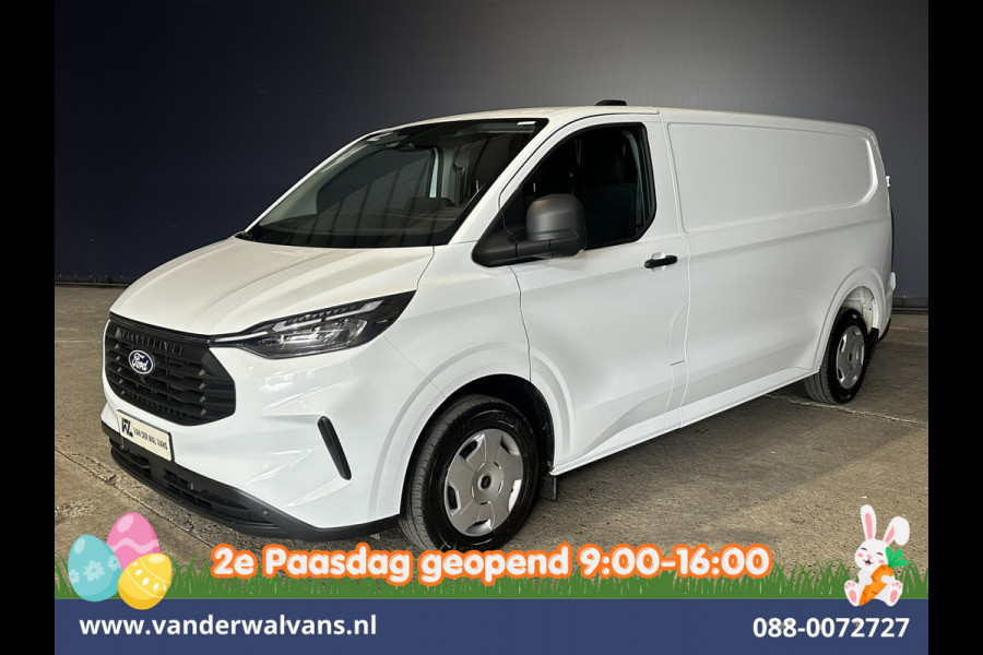 Ford Transit Custom 2.0 TDCI 136pk L2H1 Euro6 Airco | Camera | LED | Apple Carplay | Cruisecontrol Android Auto, Verwarmde Voorruit, Parkeersensoren, Bijrijdersbank, 2800kg trekvermogen
