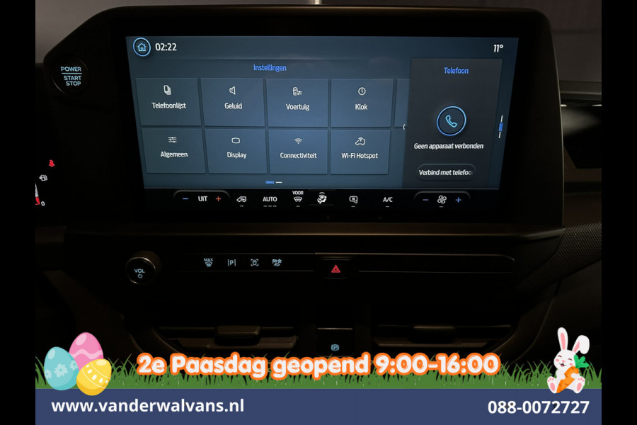 Ford Transit Custom 2.0 TDCI 136pk L2H1 Euro6 Airco | Camera | LED | Apple Carplay | Cruisecontrol Android Auto, Verwarmde Voorruit, Parkeersensoren, Bijrijdersbank, 2800kg trekvermogen