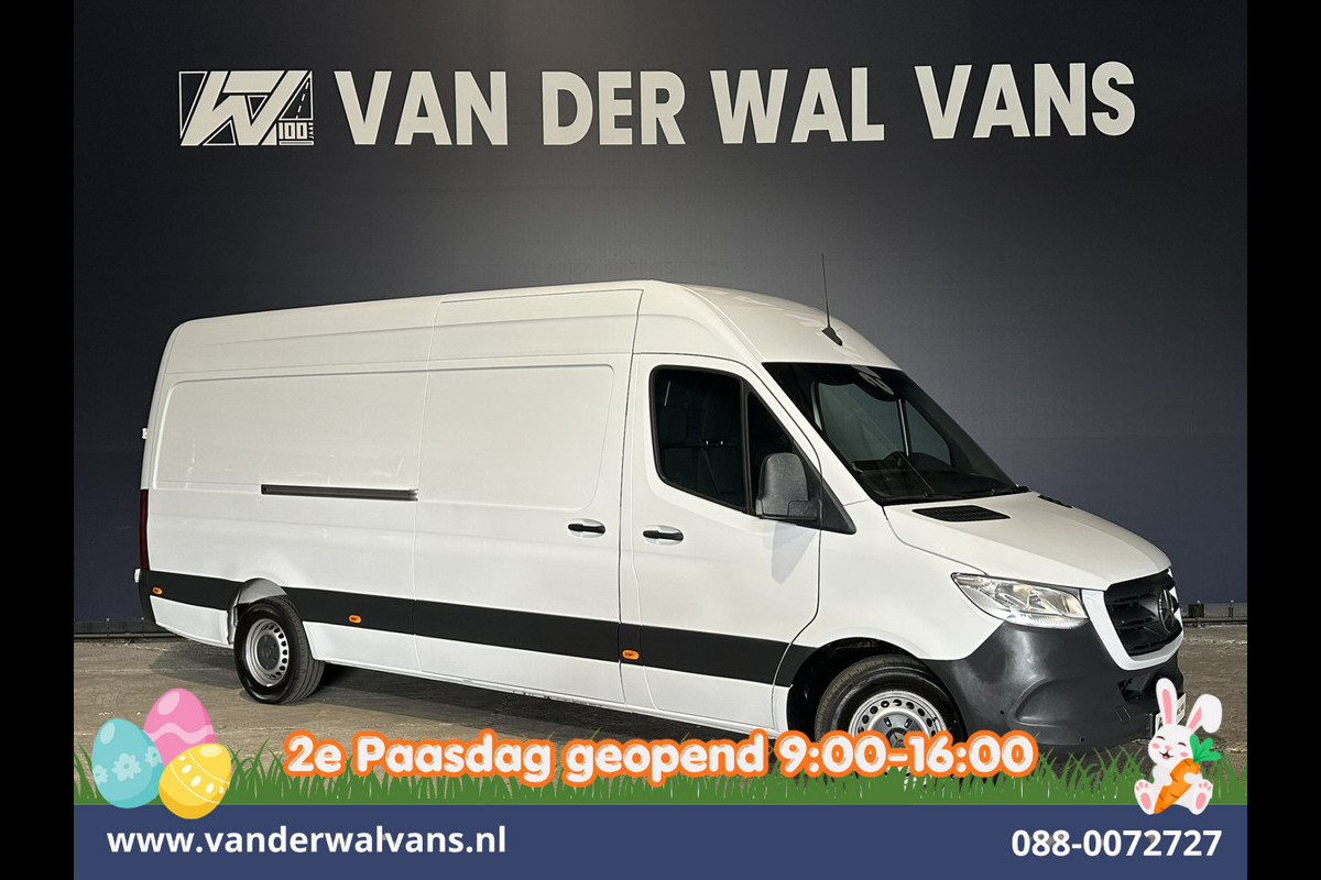 Mercedes-Benz Sprinter 316 CDI 164pk Automaat L3H2 Euro6 Airco | Camera | 3500kg Trekhaak | Apple Carplay Chauffeursstoel, Cruisecontrol, Android Auto, Stoelverwarming, 270graden Achterdeuren, Parkeersensoren, Bijrijdersbank