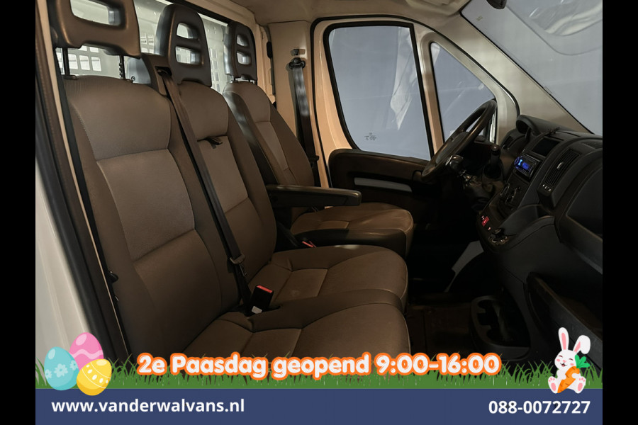 Peugeot Boxer 2.2 BlueHDi 140pk Kipper Open Laadbak Euro6 Bijrijdersbank Bluetooth telefoonvoorbereiding