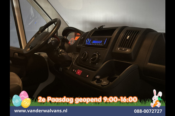 Peugeot Boxer 2.2 BlueHDi 140pk Kipper Open Laadbak Euro6 Bijrijdersbank Bluetooth telefoonvoorbereiding