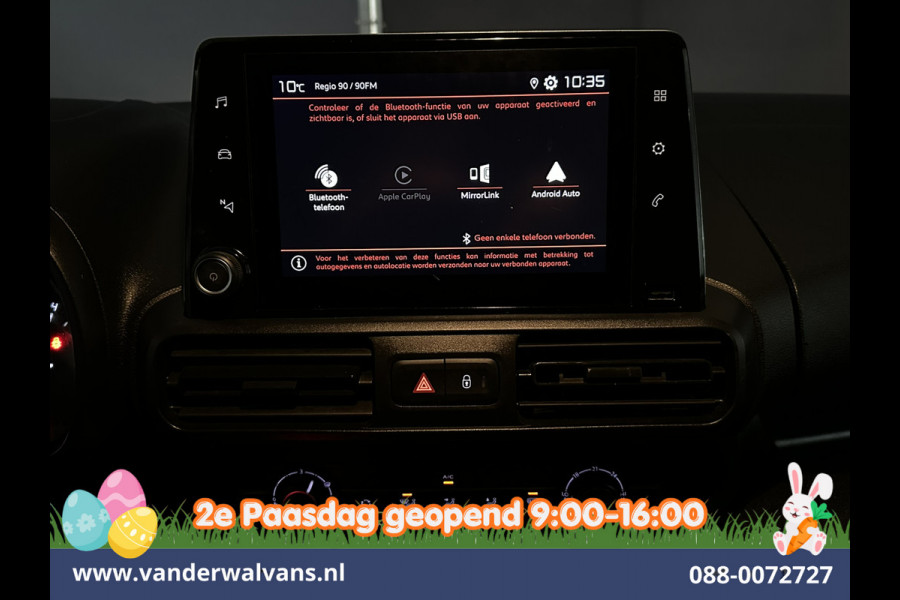 Citroën Berlingo 1.2 PureTech 130pk Automaat Benzine L1H1 Euro6 Airco | 3-Zits | Apple Carplay | Cruisecontrol Android Auto, Parkeersensoren