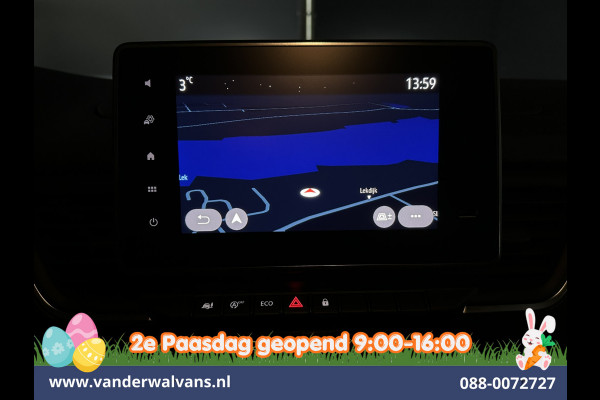 Renault Trafic 2.0 BluedCi 130pk L2H1 Fabrieksgarantie Euro6 Airco | Navigatie | LED | Cruisecontrol Parkeersensoren, Bijrijdersbank