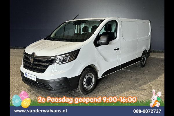 Renault Trafic 2.0 BluedCi 130pk L2H1 Fabrieksgarantie Euro6 Airco | Navigatie | LED | Cruisecontrol Parkeersensoren, Bijrijdersbank