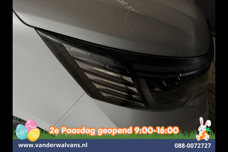 Renault Trafic 2.0 BluedCi 130pk L2H1 Fabrieksgarantie Euro6 Airco | Navigatie | LED | Cruisecontrol Parkeersensoren, Bijrijdersbank