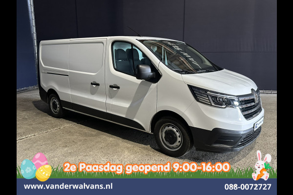 Renault Trafic 2.0 BluedCi 130pk L2H1 Fabrieksgarantie Euro6 Airco | Navigatie | LED | Cruisecontrol Parkeersensoren, Bijrijdersbank