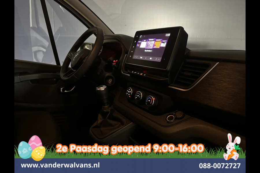 Renault Trafic 2.0 BluedCi 130pk L2H1 Fabrieksgarantie Euro6 Airco | Navigatie | LED | Cruisecontrol Parkeersensoren, Bijrijdersbank