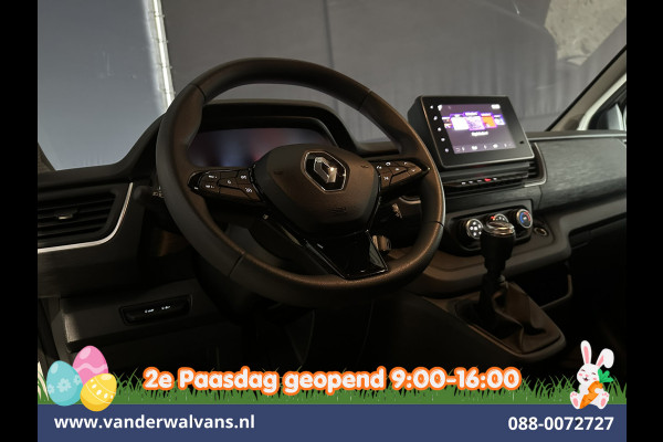 Renault Trafic 2.0 BluedCi 130pk L2H1 Fabrieksgarantie Euro6 Airco | Navigatie | LED | Cruisecontrol Parkeersensoren, Bijrijdersbank