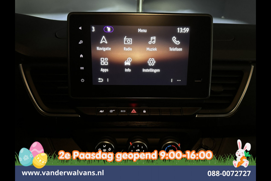 Renault Trafic 2.0 BluedCi 130pk L2H1 Fabrieksgarantie Euro6 Airco | Navigatie | LED | Cruisecontrol Parkeersensoren, Bijrijdersbank