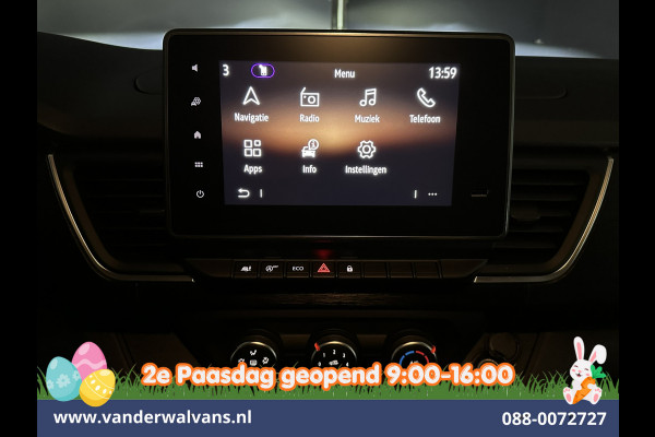 Renault Trafic 2.0 BluedCi 130pk L2H1 Fabrieksgarantie Euro6 Airco | Navigatie | LED | Cruisecontrol Parkeersensoren, Bijrijdersbank