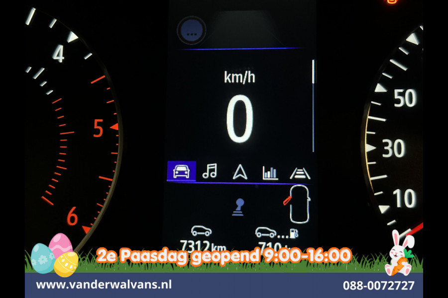 Renault Trafic 2.0 BluedCi 130pk L2H1 Fabrieksgarantie Euro6 Airco | Navigatie | LED | Cruisecontrol Parkeersensoren, Bijrijdersbank