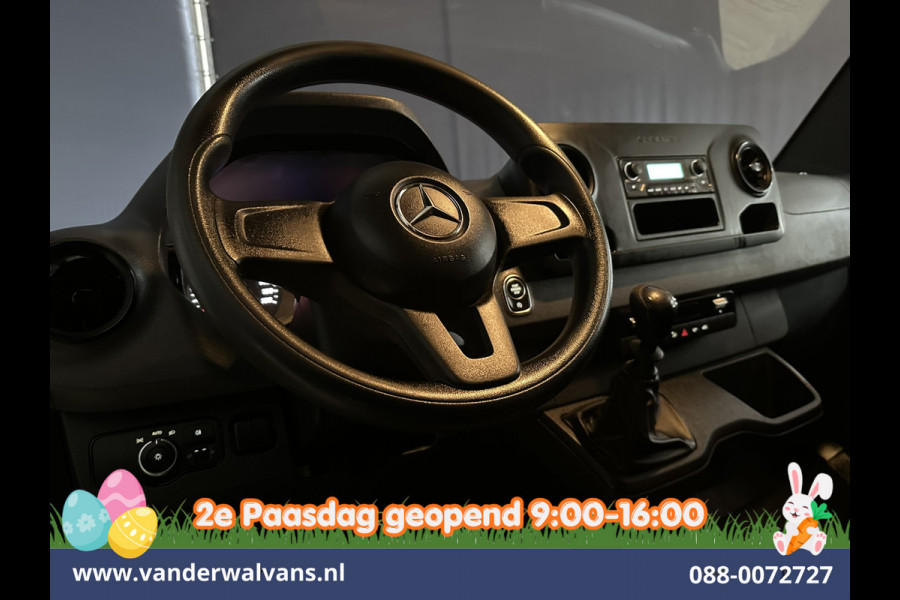 Mercedes-Benz Sprinter 317 CDI 170pk Pick up Kipper Open Laadbak Euro6 Airco | 2800kg Trekhaak | Bijrijdersbank
