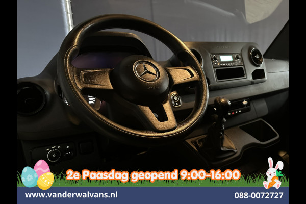 Mercedes-Benz Sprinter 317 CDI 170pk Pick up Kipper Open Laadbak Euro6 Airco | 2800kg Trekhaak | Bijrijdersbank