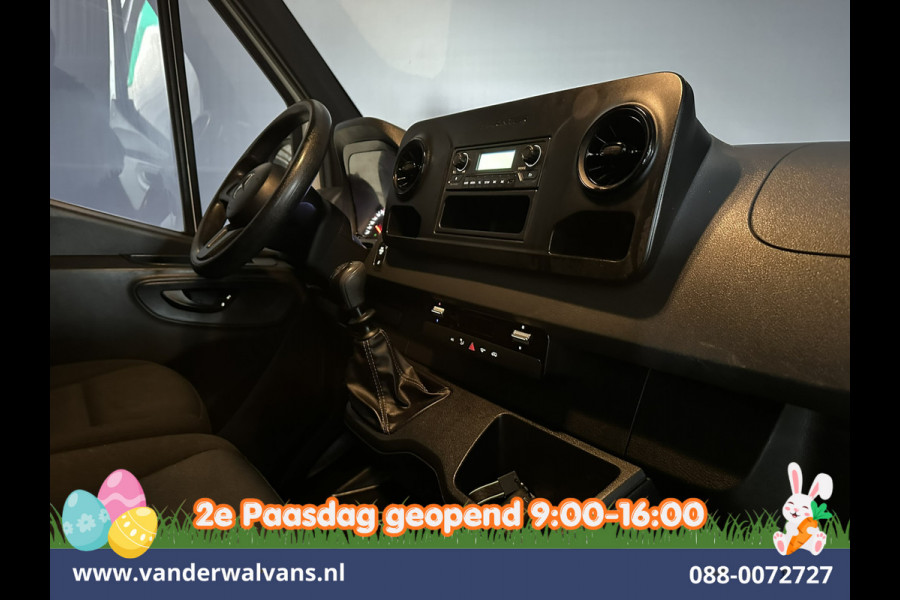 Mercedes-Benz Sprinter 317 CDI 170pk Pick up Kipper Open Laadbak Euro6 Airco | 2800kg Trekhaak | Bijrijdersbank