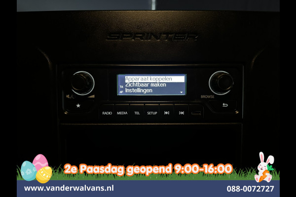 Mercedes-Benz Sprinter 317 CDI 170pk Pick up Kipper Open Laadbak Euro6 Airco | 2800kg Trekhaak | Bijrijdersbank