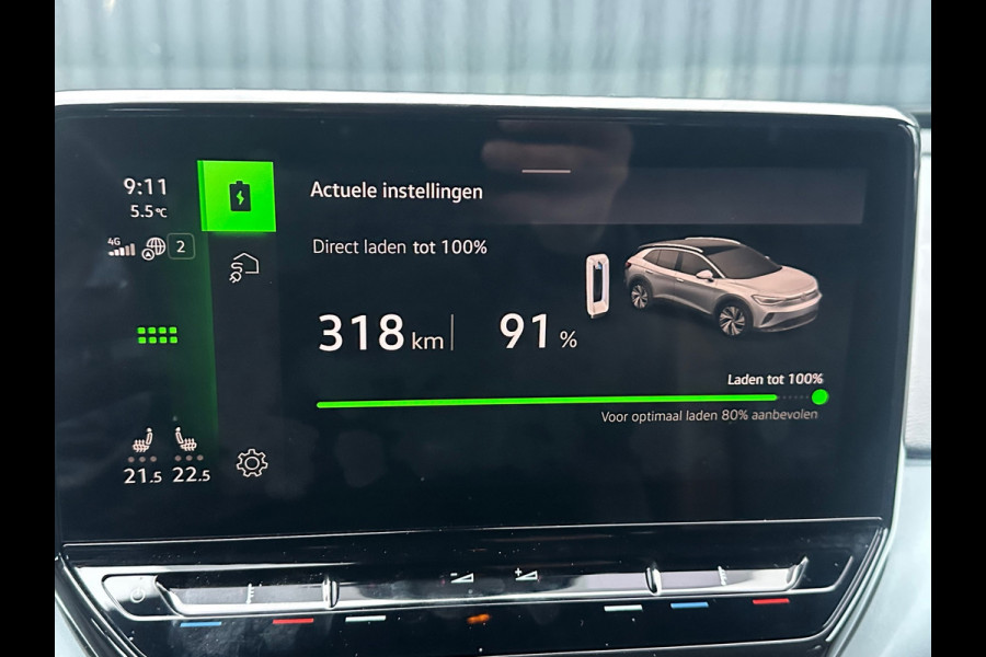 Volkswagen ID.4 First 77 kWh SOH 93%|WARMTEPOMP|CAMERA|SFEERVER.|