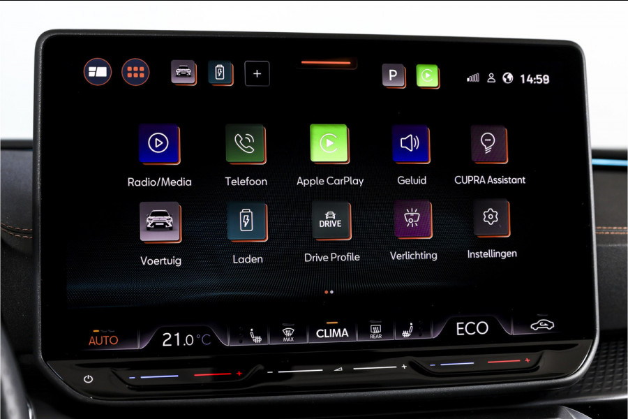 CUPRA Formentor 1.5 TSI e-Hybrid 204 PK Business | Dig. Cockpit | Adapt. Cruise | Stoel-+stuurverw. | Elek. Klep | PDC | Camera | NAV+App. Connect | ECC | LM 18" | 1153