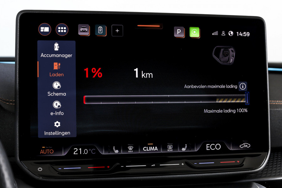 CUPRA Formentor 1.5 TSI e-Hybrid 204 PK Business | Dig. Cockpit | Adapt. Cruise | Stoel-+stuurverw. | Elek. Klep | PDC | Camera | NAV+App. Connect | ECC | LM 18" | 1153