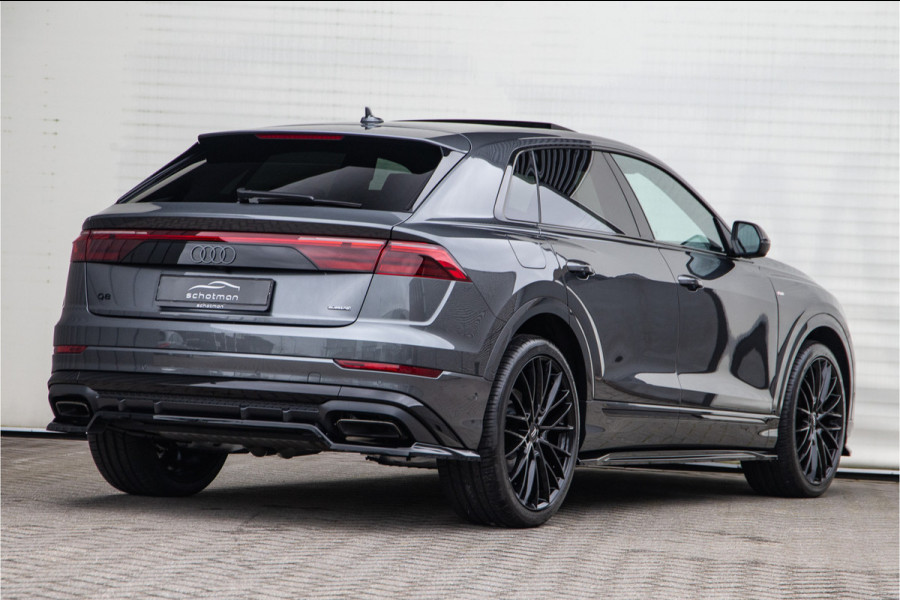 Audi Q8 60 TFSI e quattro Competition Head-up, RS stoelen, Massage, Achterasbesturing, 23"