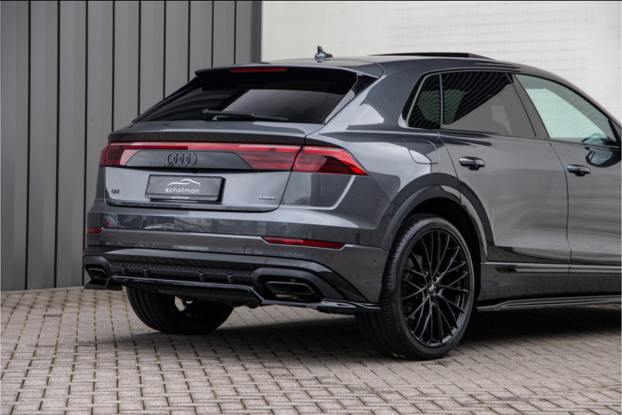 Audi Q8 60 TFSI e quattro Competition Head-up, RS stoelen, Massage, Achterasbesturing, 23"