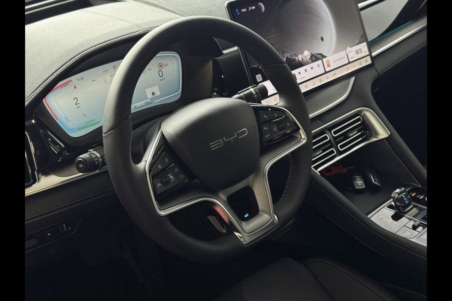 BYD SEAL U 1.5 T DM-i AWD 324PK 18,3KW DESIGN PANO HEADUP 360.CAM STOEL/STUUR VERW STOEL.VENTILATIE INFINITY/AUDIO 6 JAAR GARANTIE phev
