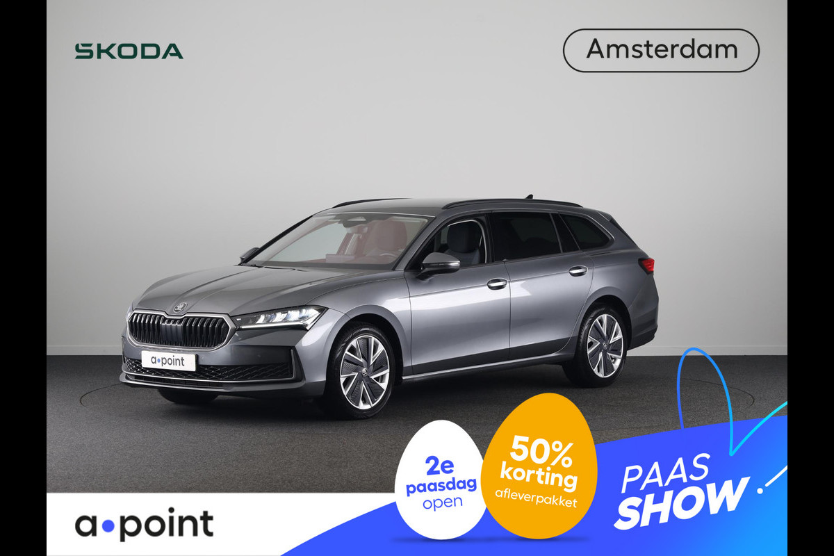 Škoda Superb Combi Business Edition 1.5 MHEV 150pk DSG-7 | Navigatie | Parkeercamera | Verwarmbare voorstoelen en achterbank | 18 inch Lichtmetalen velgen | Verlengde garantie