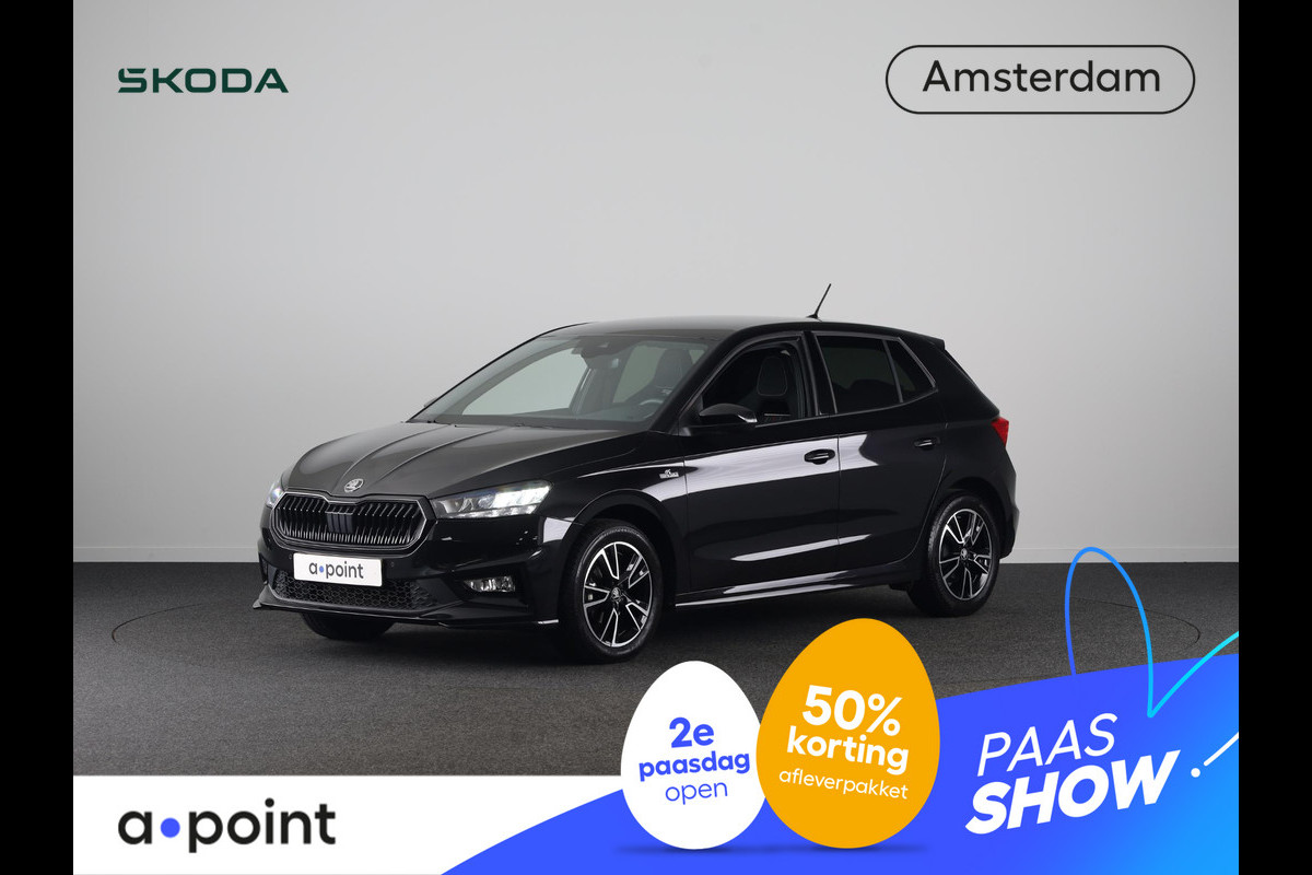 Škoda Fabia 1.0 TSI Monte Carlo 95 pk | Verlengde garantie | Navigatie via App | Parkeersensoren | Achteruitrijcamera | Stoelverwarming |