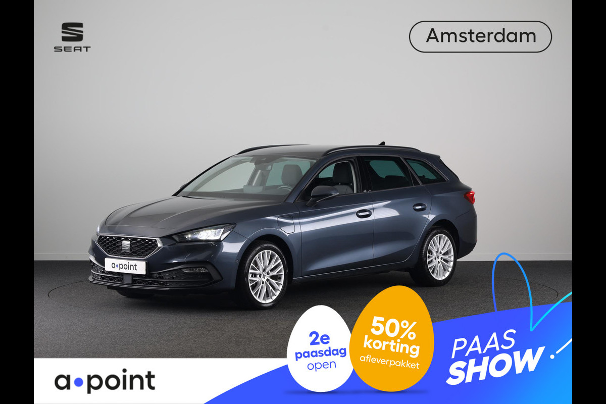 Seat Leon Sportstourer 1.5 TSI e-Hybrid Style Business Intense 204 pk Automaat | Verlengde garantie | Navigatie | Parkeersensoren (Park assist) | Achteruitrijcamera |