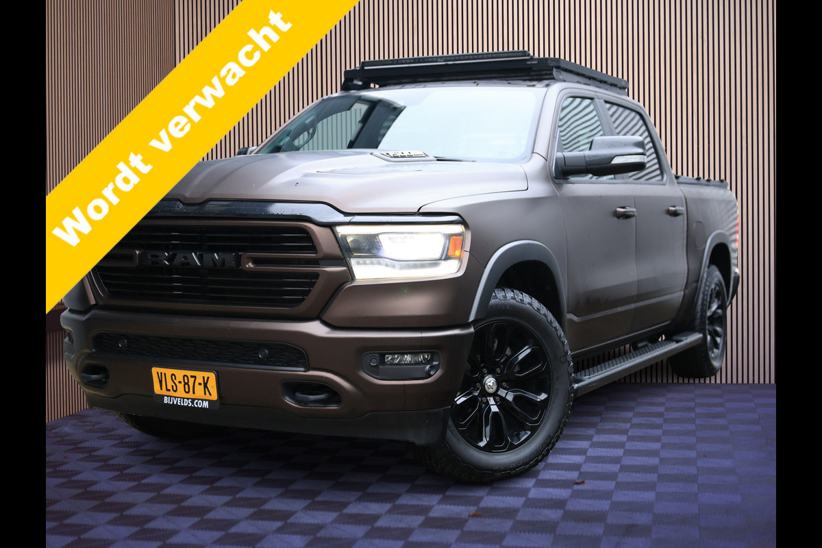 Dodge Ram 1500 5.7 V8 4x4 Crew Cab Laramie LUCHTVERING LEDBAR CARPLAY DIAMONDBACK '22