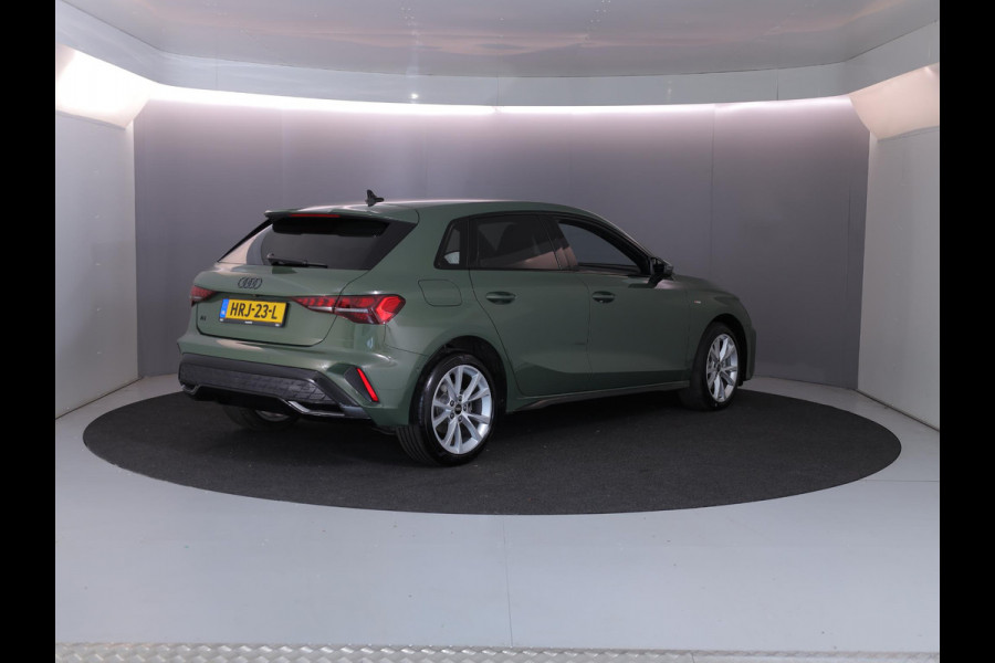 Audi A3 Sportback 40 TFSI e S edition 204 pk S-tronic | Verlengde garantie | Navigatie | Parkeersensoren (Park assist) | Achteruitrijcamera | Adaptieve cruise control | Stoelverwarming | S-Line |