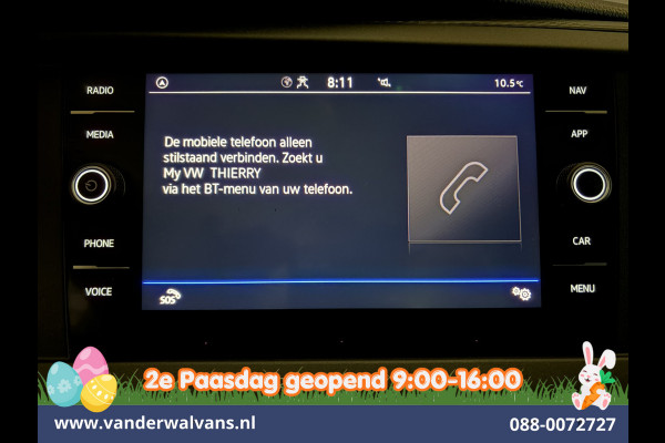 Volkswagen Transporter 2.0 TDI 150pk Automaat L1H1 Euro6 Airco | Camera | Apple Carplay | Cruisecontrol Android Auto, Parkeersensoren, Bijrijdersbank