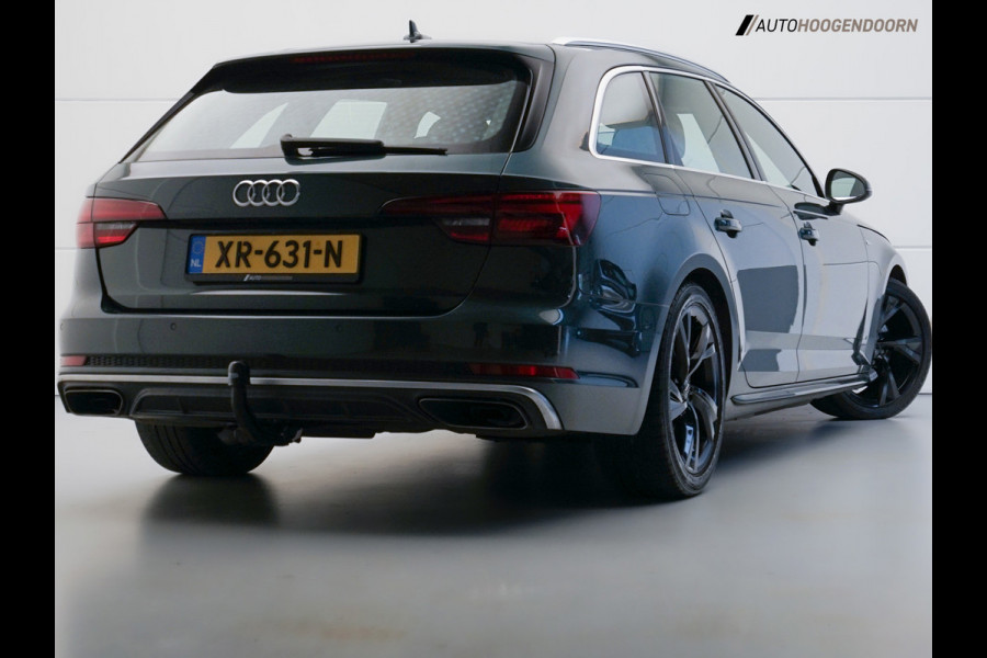 Audi A4 Avant 35 TFSI Sport 3x S line (PREMIUM KLEUR,TREKHAAK,STOELVERWARMING,PARKEERSENSOREN,NAVIGATIE,CRUISE,LED,TOPCONDITIE)