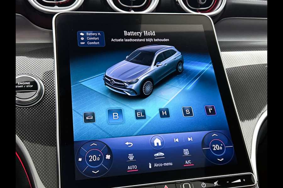 Mercedes-Benz GLC 300e 4MATIC AMG Line Achteruitrijcamera | Panaromadak | Navigatie | Memorypakket | alarm klasse 3 Inclusief 24 maanden Mercedes-Benz Certified garantie voor Europa.