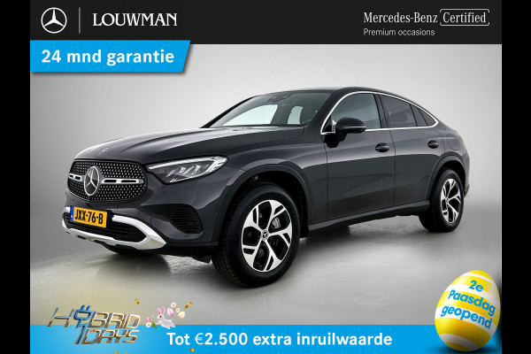 Mercedes-Benz GLC Coupé 300 e 4MATIC Plug-In Hybride Trekhaak | Alarm Klasse 3 | Rijassistentiepakket plus | Stuur en Stoelverwarming | Parkeerpakket met 360°-camera | Distronic. MB-paasweekend
