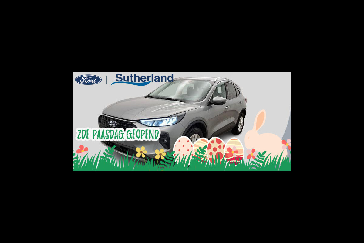 Ford Kuga 2.5 FHEV Titanium 190pk | Driver Assistance Pack | Wegklapbare Trekhaak | Geen stekker nodig | 1.600kg Trekgewicht | Michelin Cross Climate banden