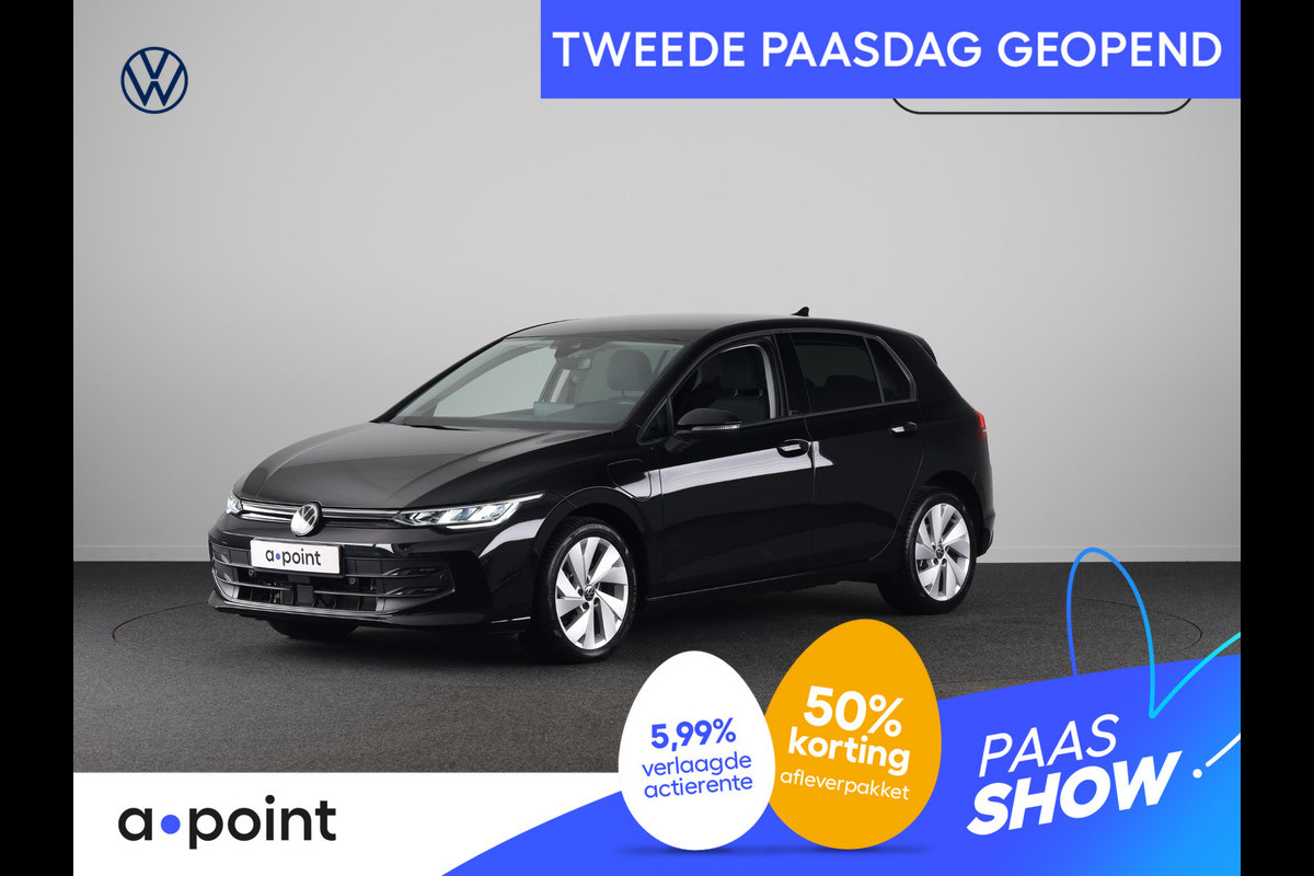 Volkswagen Golf 1.5 eHybrid Life Edition 204 pk Automaat (DSG) | Verlengde garantie | Navigatie via App | Parkeersensoren (Park assist) | Achteruitrijcamera | Stoelverwarming |