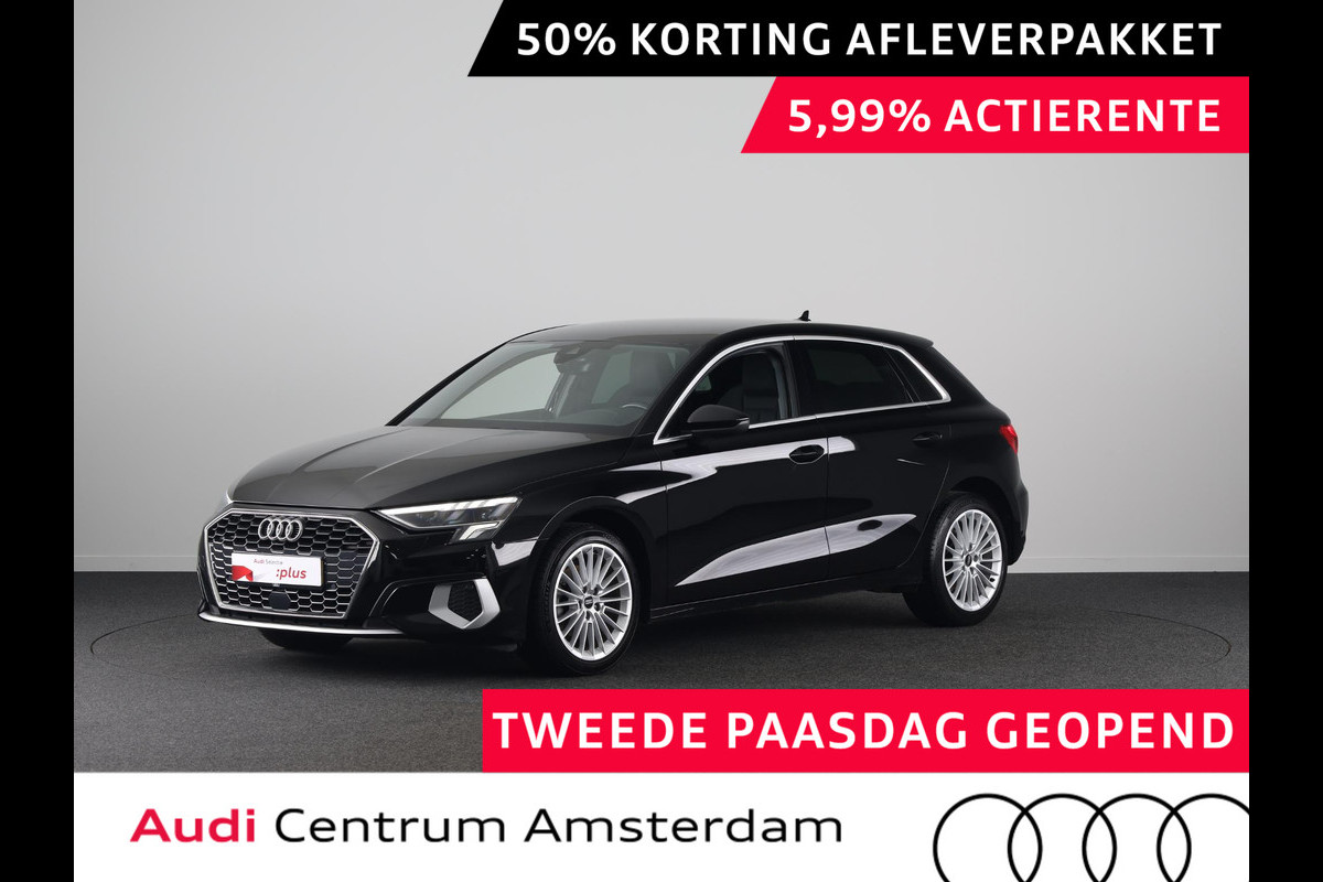 Audi A3 Sportback 30 TFSI Advanced edition 110 pk | Navigatie | Parkeersensoren achter | Cruise control | LED koplampen | Apple Carplay/Android Auto |