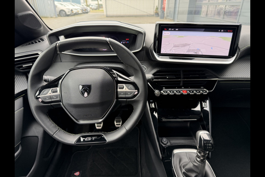 Peugeot 208 100pk GT (Camera - Keyless Entry - LED - Navigatie Automatische Airco - Draadloos laden - Apple Carplay - 3D Cockpit)
