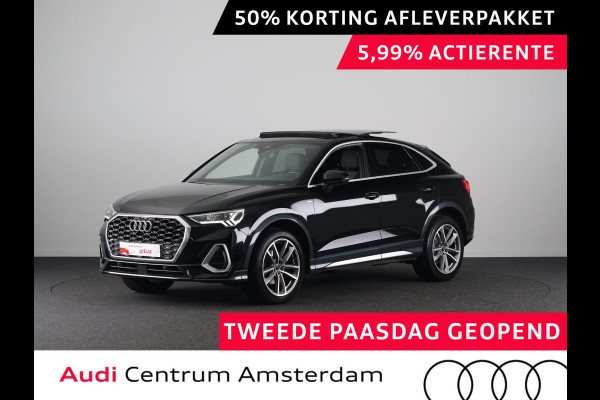 Audi Q3 Sportback 35 TFSI Pro Line S 150pk | Panoramadak | Adaptieve cruise controle | Verwarmbare voorstoelen | Parkeercamera