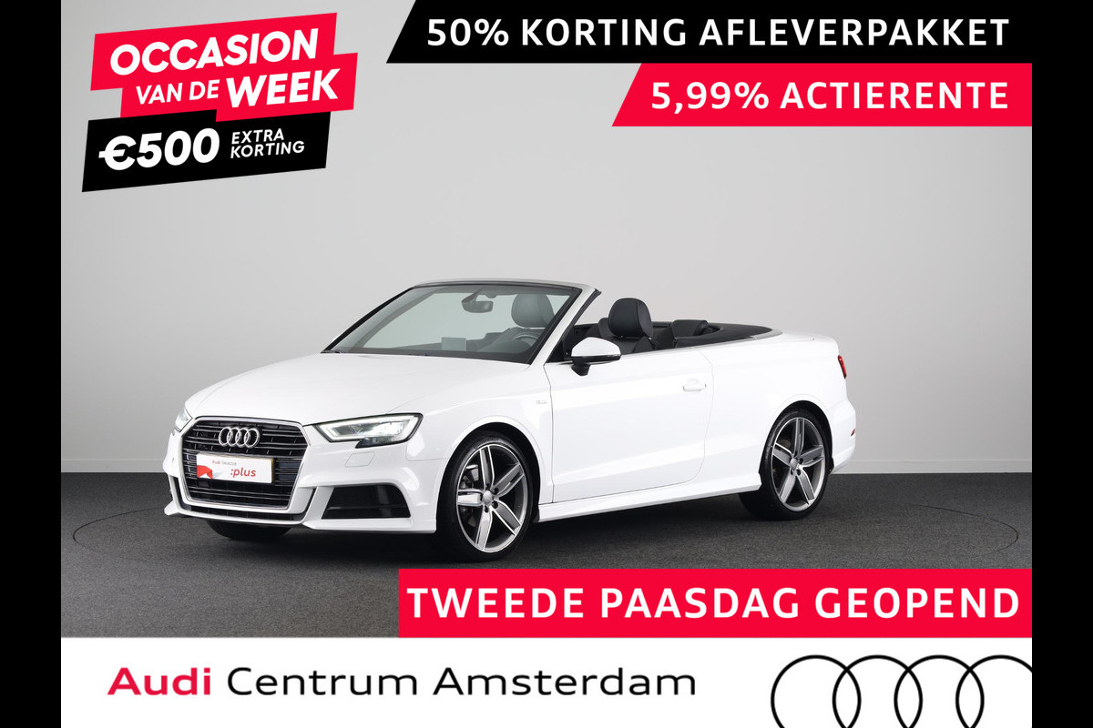 Audi A3 Cabriolet 1.4 TFSI Sport S Line Edition 116pk S-Tronic | Navigatie | Led verlichting | Sportstoelen