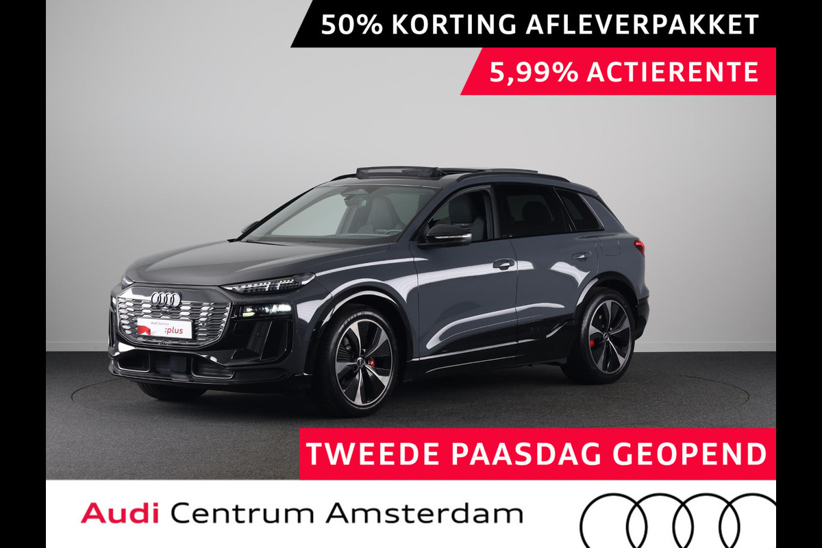 Audi SQ6 e-tron quattro 100 kWh 490pk | Panoramadak | B&O Audio | Electrisch verstelbare voorstoelen + geheugen bestuurderstoel | MMI Experience Pro