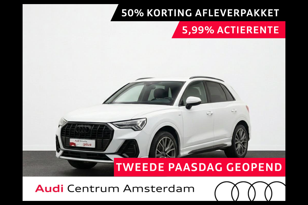 Audi Q3 45 TFSI e S edition 245pk | Panoramadak | Navgatie | Keyless Entry | Matrix Led |